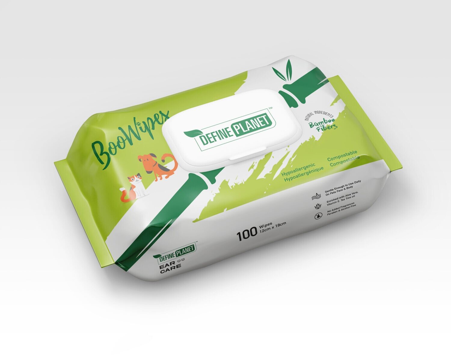 Define Planet Bamboo Ear Wipes