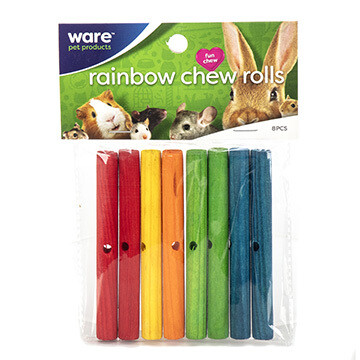 Ware Rainbow Chew Rolls 8pc