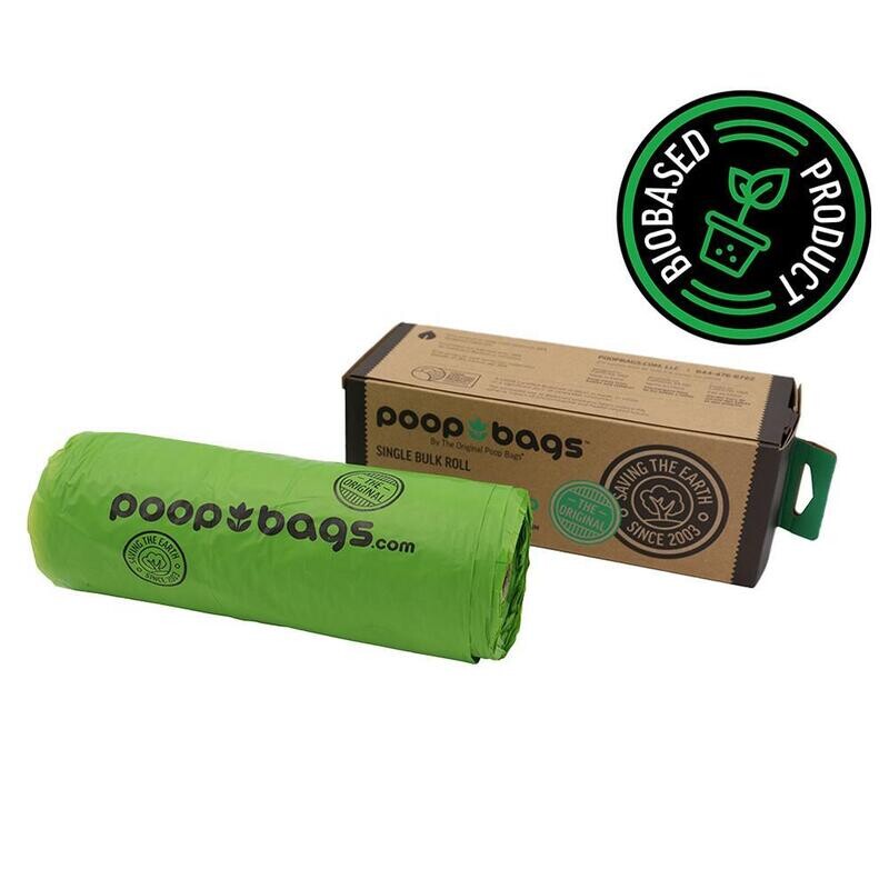 Poop Bags Single Bulk Roll 300