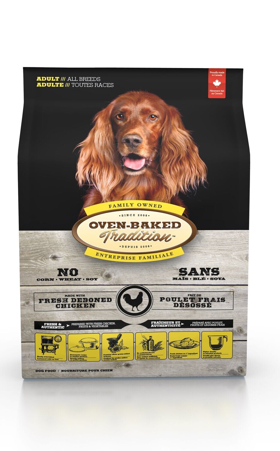 Oven-Baked Adult Chicken 25lb