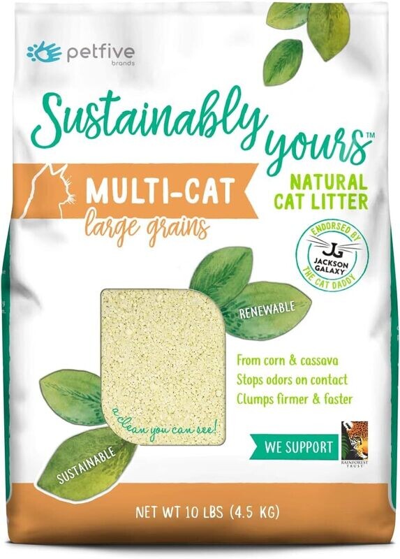 Sustainably Yours Large Grain Formula Cat Litter 26lb