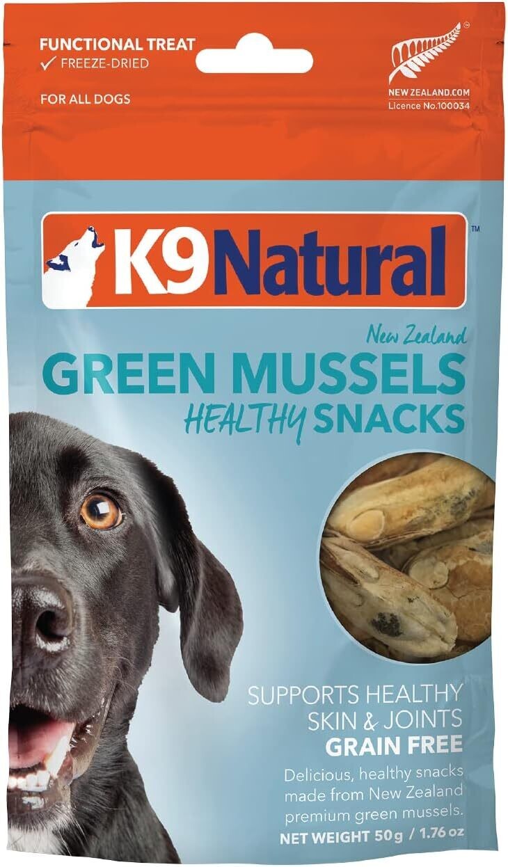 K9 Natural Green Mussels Dog Treat 50g