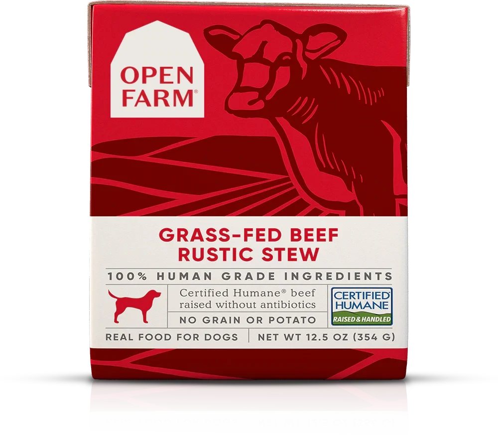 Open Farm Grass- Fed Beef Rustic Stew 12.5 Oz