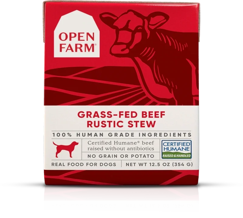 Open Farm Grass- Fed Beef Rustic Stew 12.5 Oz
