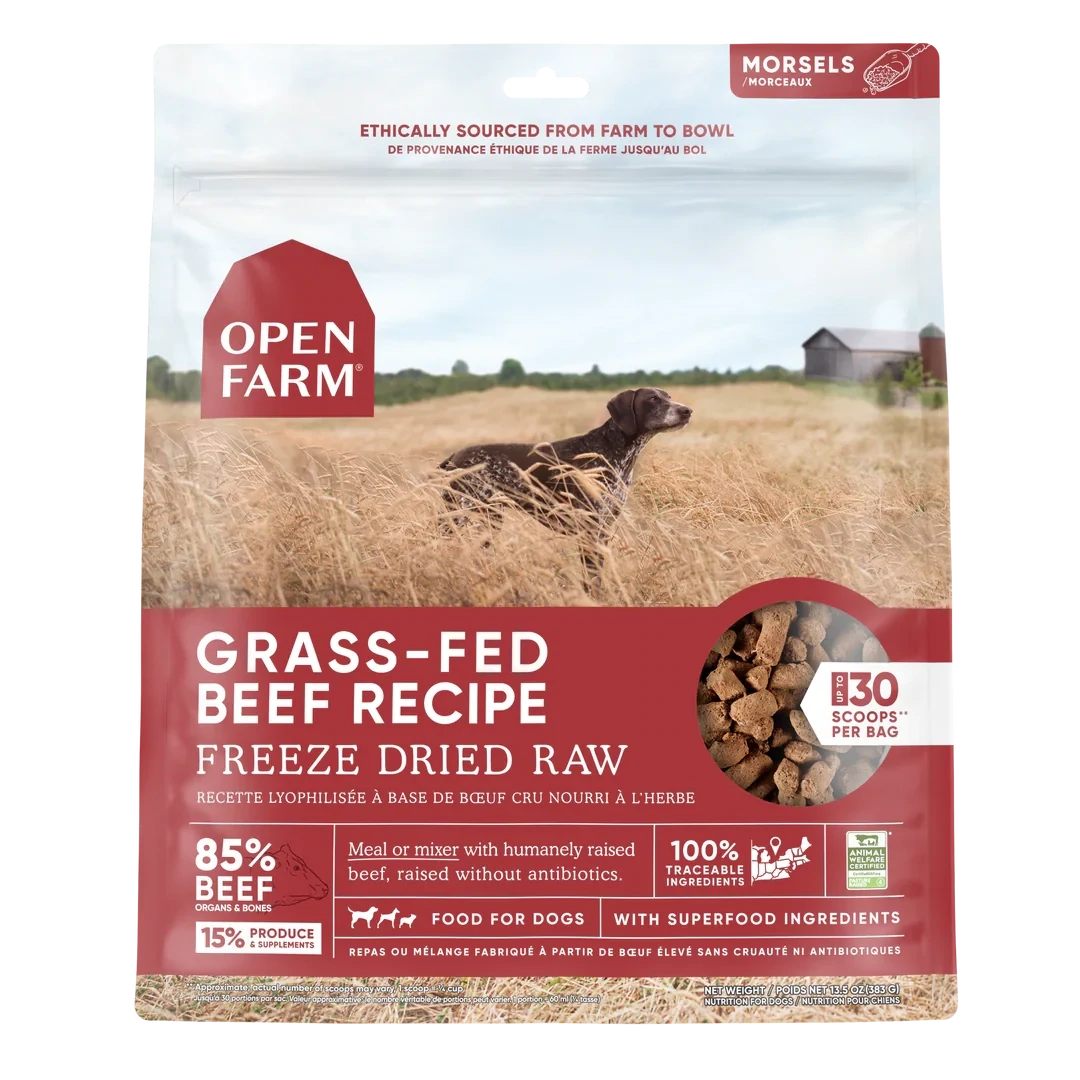 Open Farm Freeze-Dried Raw Beef 3.5oz