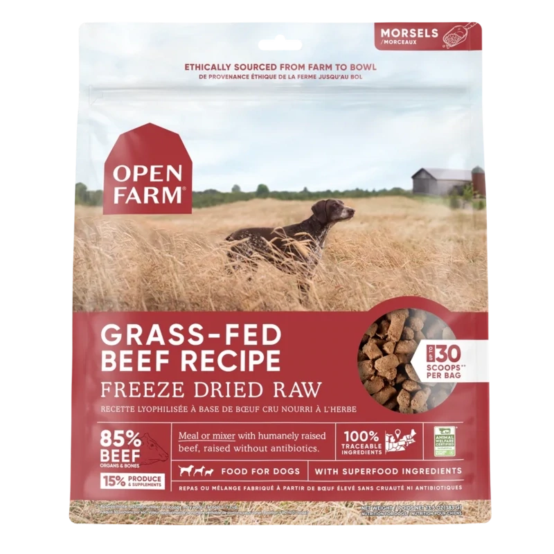 Open Farm Freeze-Dried Raw Beef 3.5oz