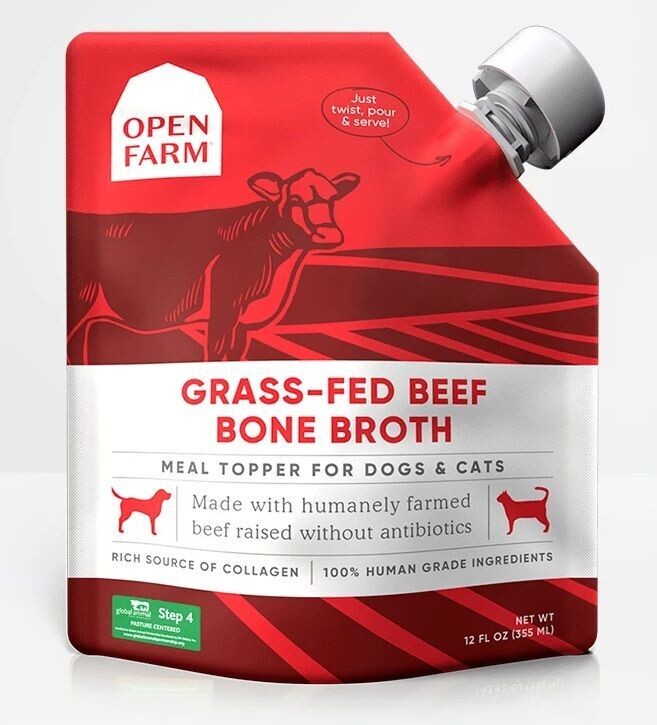 Open Farm Beef Bone Broth 12oz