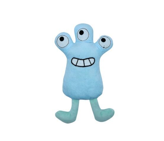 Bud'z Monster Plush Argus Three Eyes Dog Toy