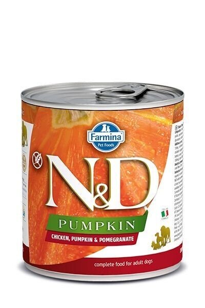 N&D Chicken , Pumpkin , Pomegranate 285g Dog Wet Food