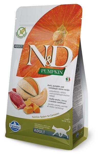 N&D Pumpkin , Duck, Cantaloupe Cat Dry Food 3.3lb