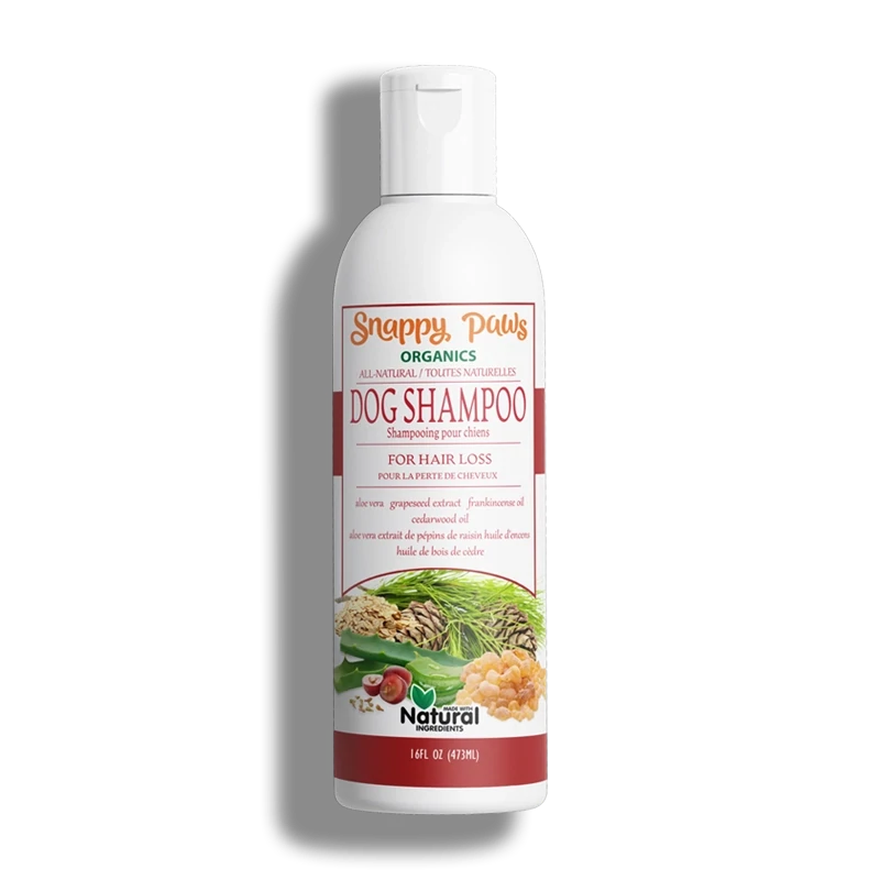 Snappy Paws Organic Shampoo For Hair Loss Dog 16oz