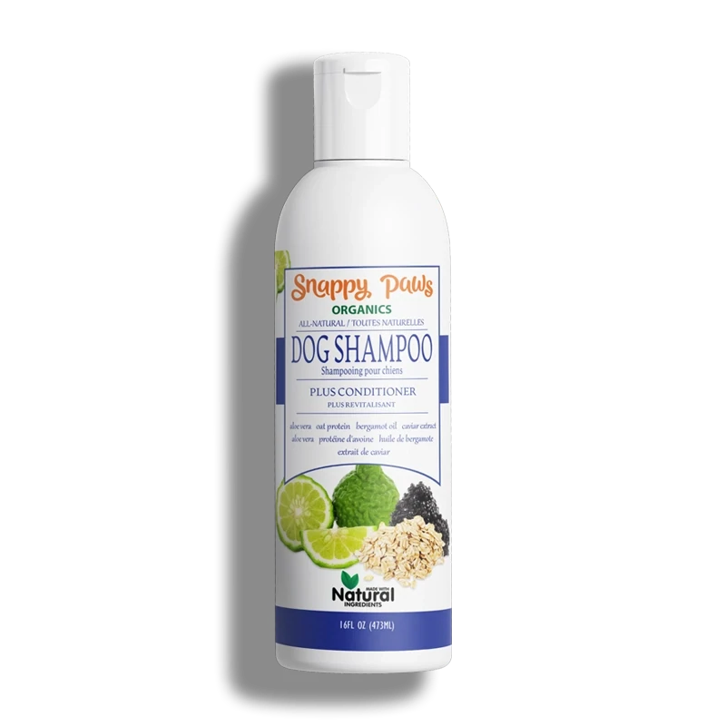 Snappy Paws Organic Shampoo Plus Conditioner Dog 16oz