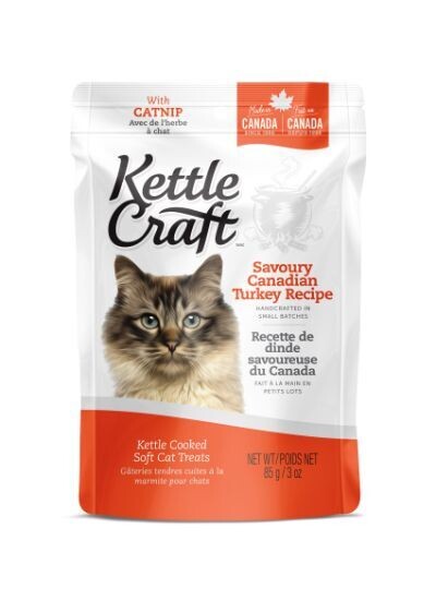 Kettle Craft Canadian Turkey Cat Treat 85g