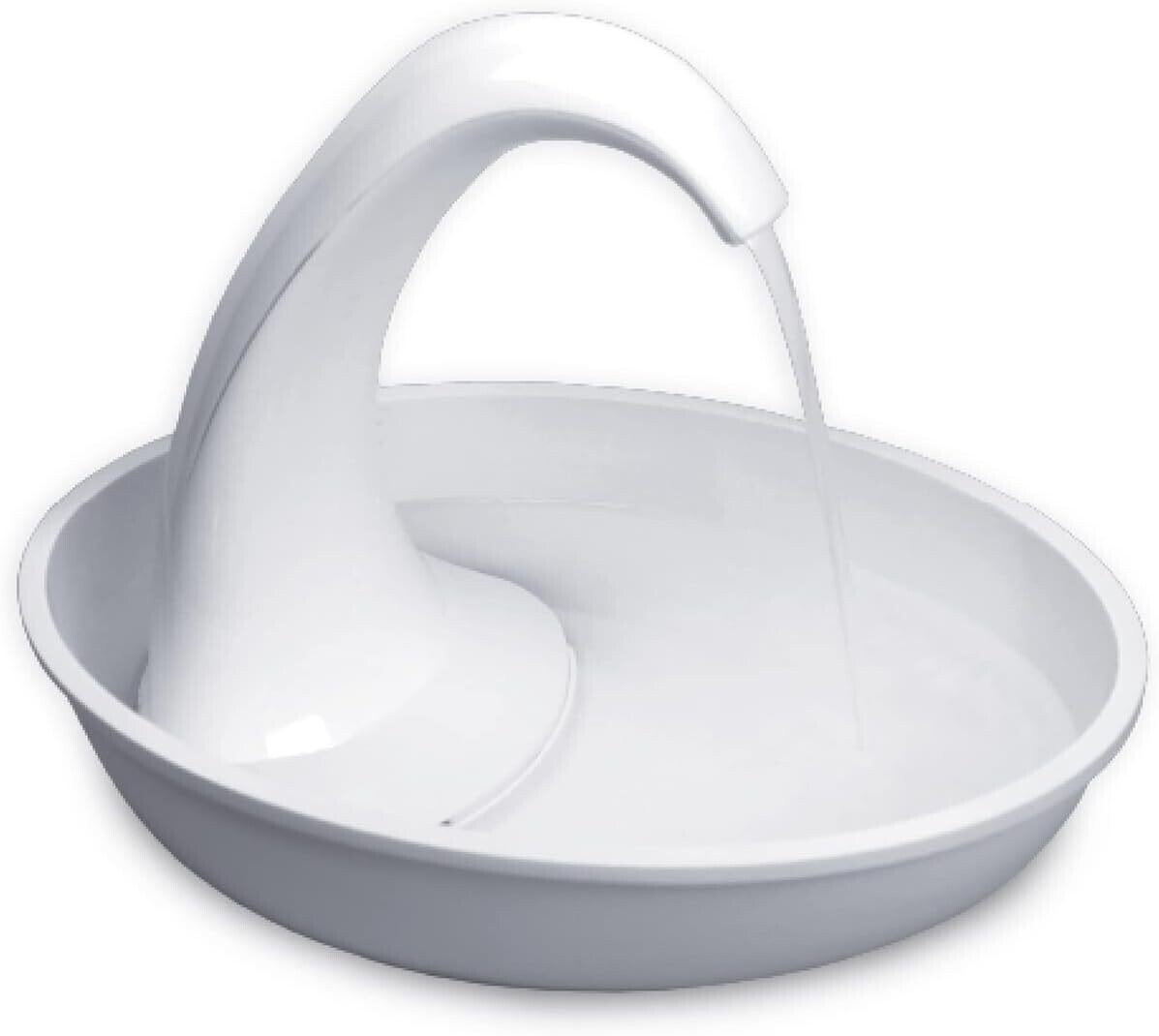 Smartcat Swan Fountain Plastic Cat