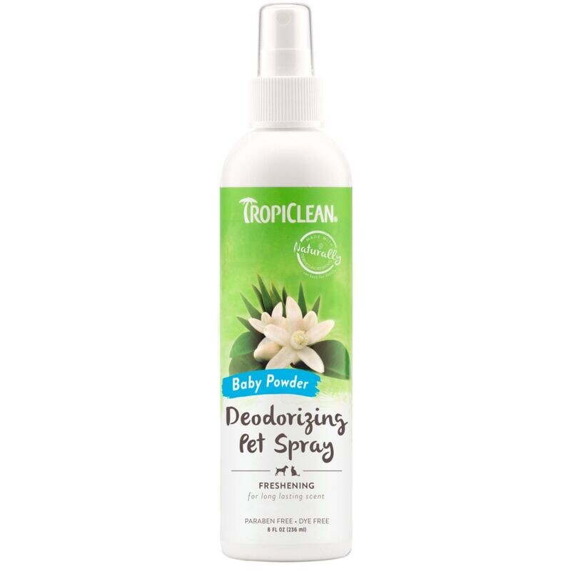 TropiClean Baby Powder Deodorizing Spray