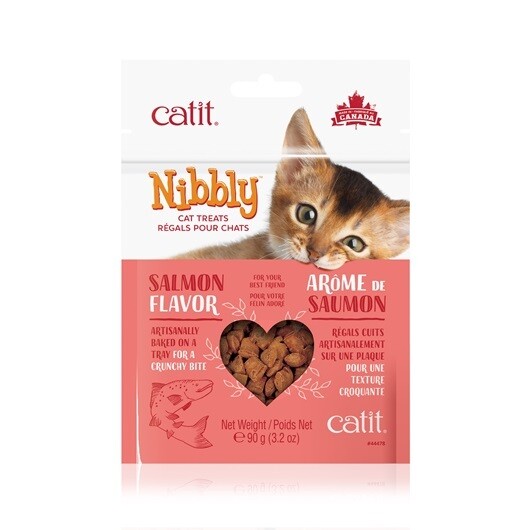 Catit Nibbly Cat Treats Salmon 90g