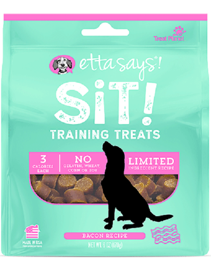 Etta Says Sit! Training Dog Treat , Pork & Bacon 170g 6oz