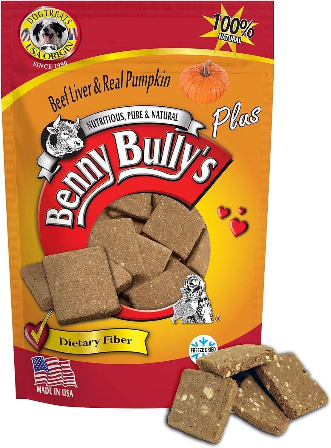 Benny Bully's Beef Liver & Pumpkin 58g