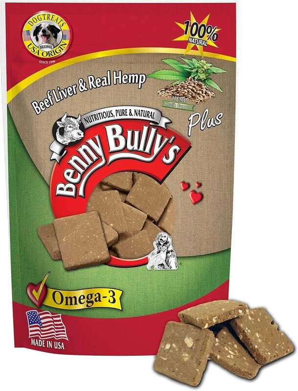 Benny Bully's Beef & Hemp Omega 3 58g