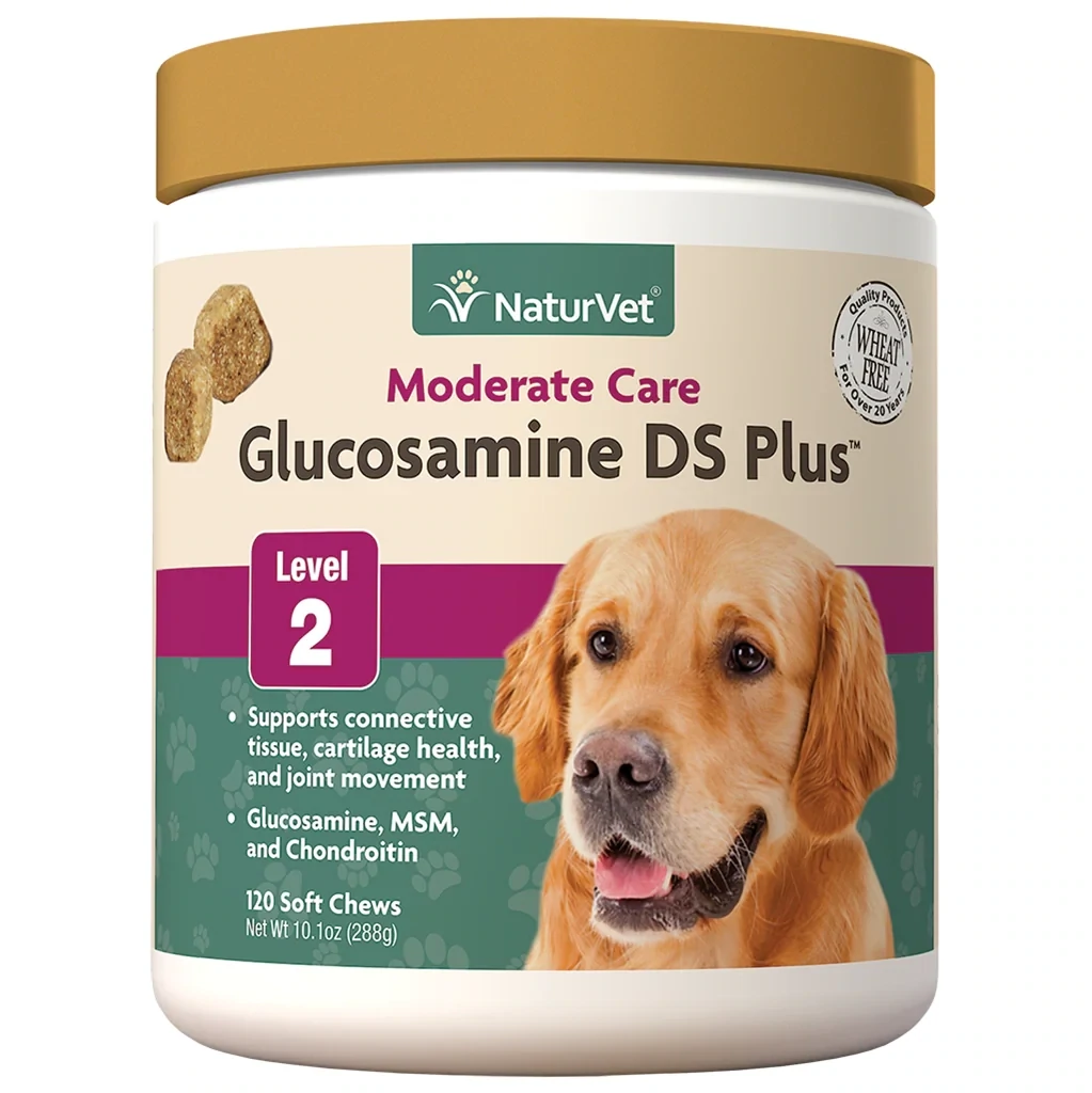 NaturVet Glucosamine DS Plus Dog 120 Soft Chews
