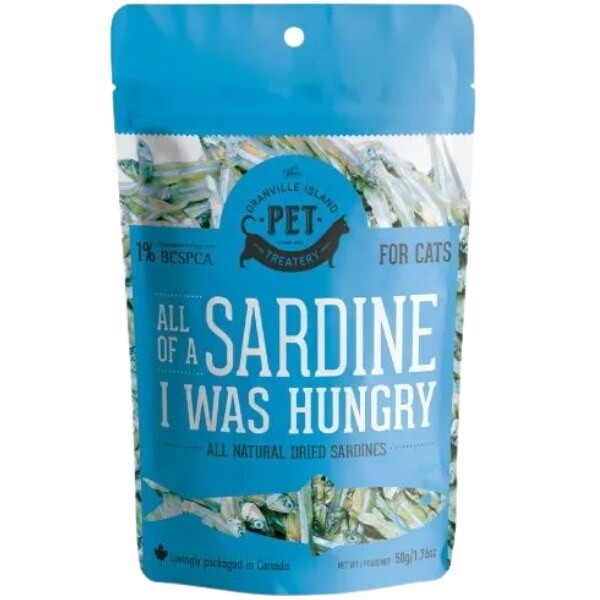 Granville Dried Sardine Fish Cat Treat 50g