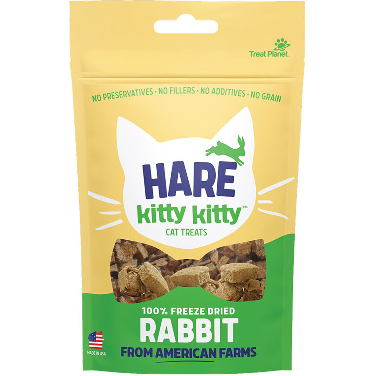 Hare Cat Treat Freeze Dried Rabbit 25.51g