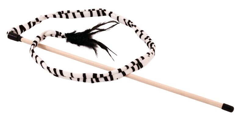 Bud'z Swing Stick Zebra Cat Toy