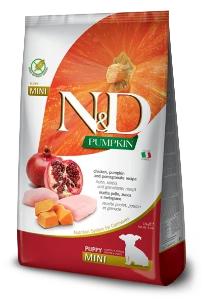 N&D Puppy Mini Pumpkin Chicken , Pomegranate 5.5lb