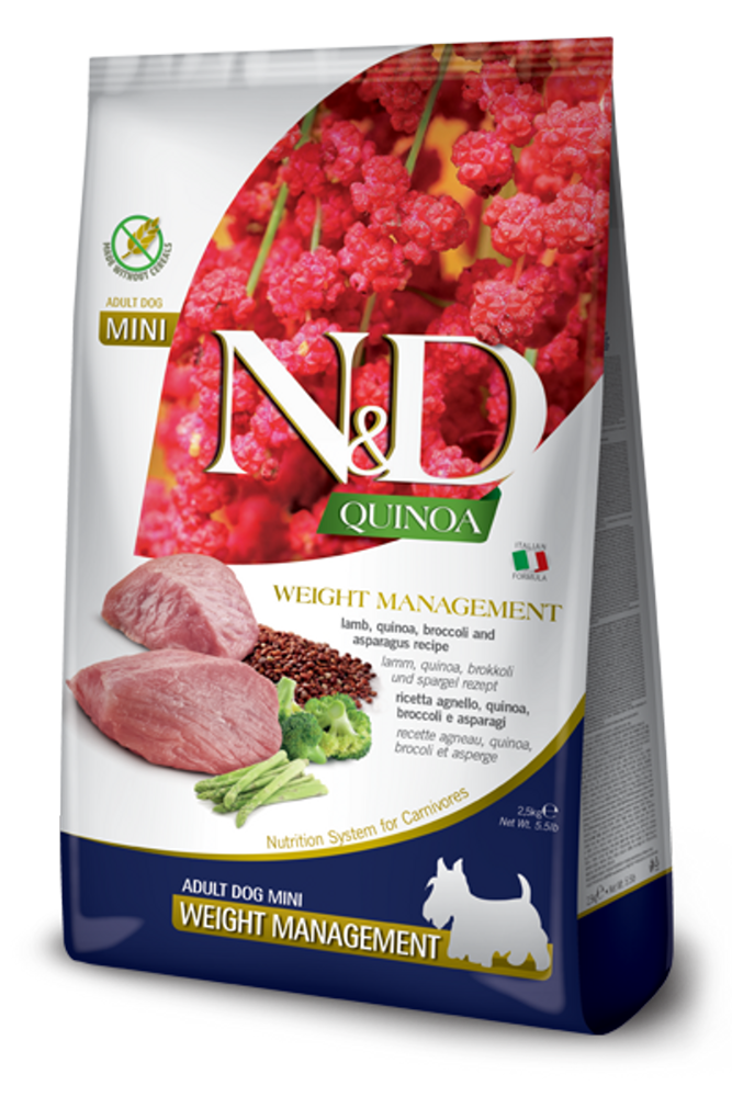 N&D Digestion Dog Dry Food Mini 5.5lb