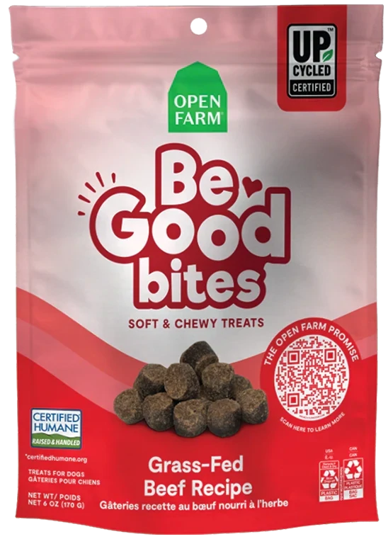 Open Farm Good Bites Grass-Fed Beef Dog Treat