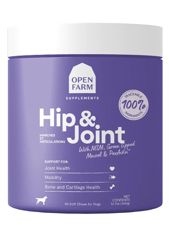 Open Farm Hip & Joint Chews Supplement Dogs