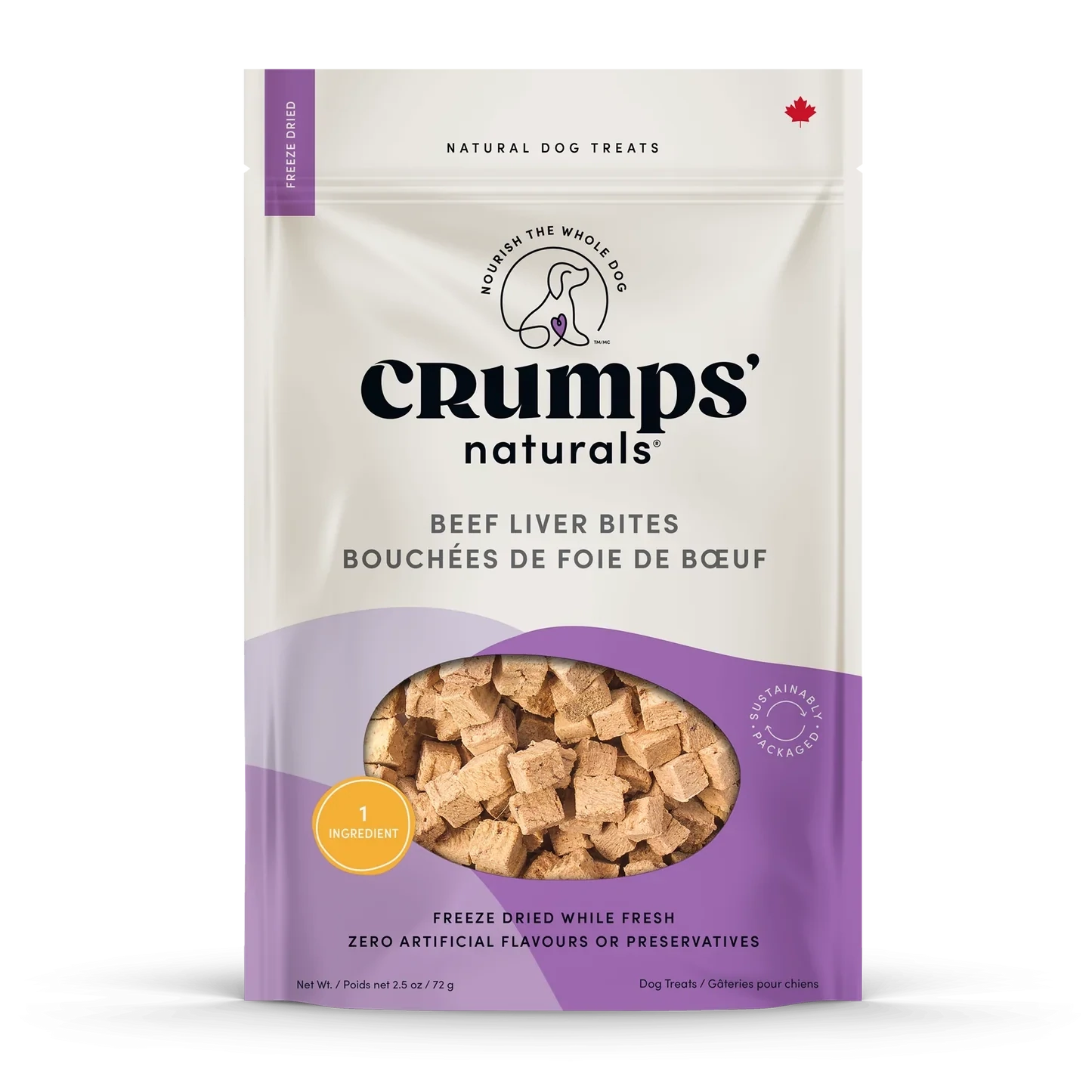 Crump's Beef Liver Bites 72g Crump's Beef Liver Bites 72g