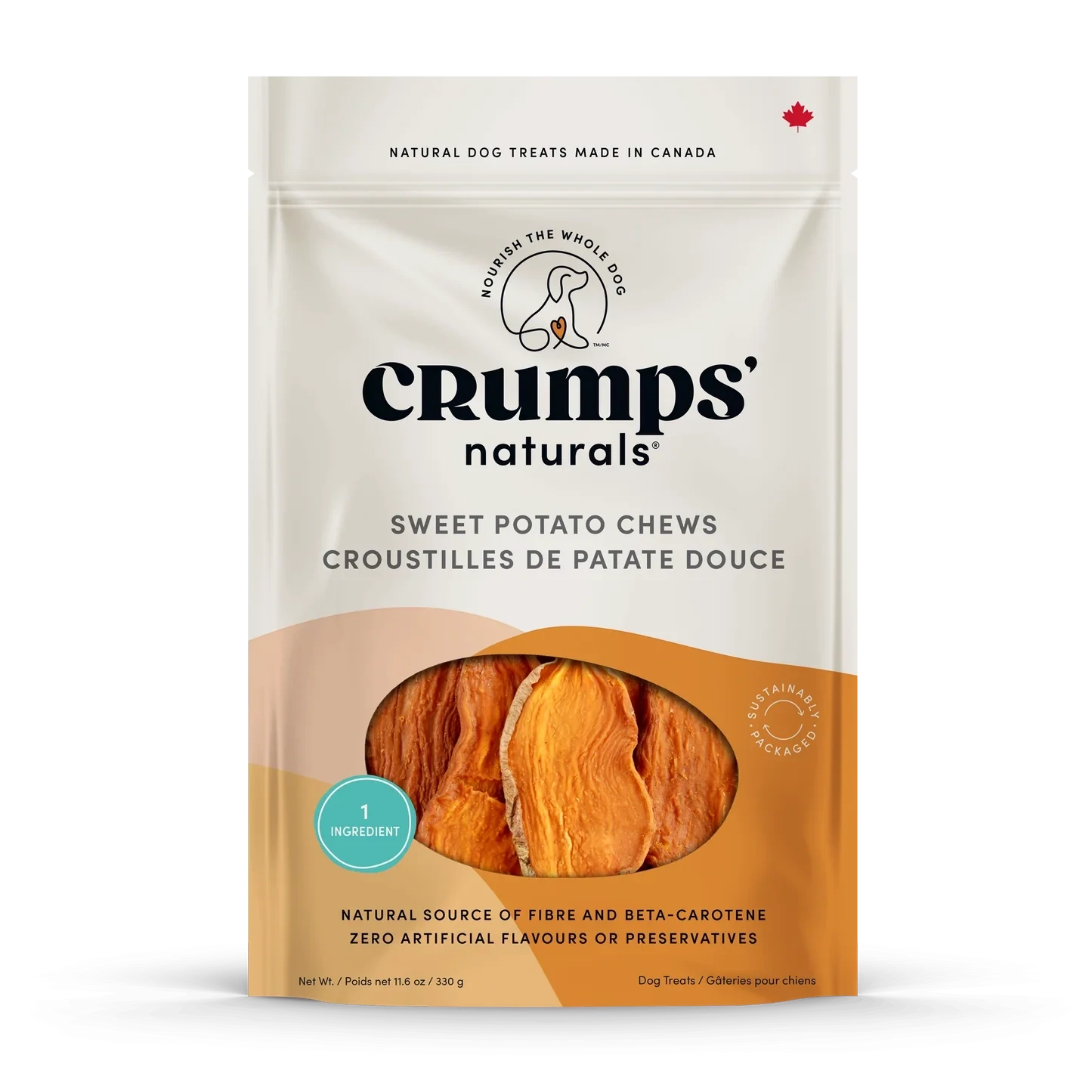 Crump's Sweet Potato Chews 330g