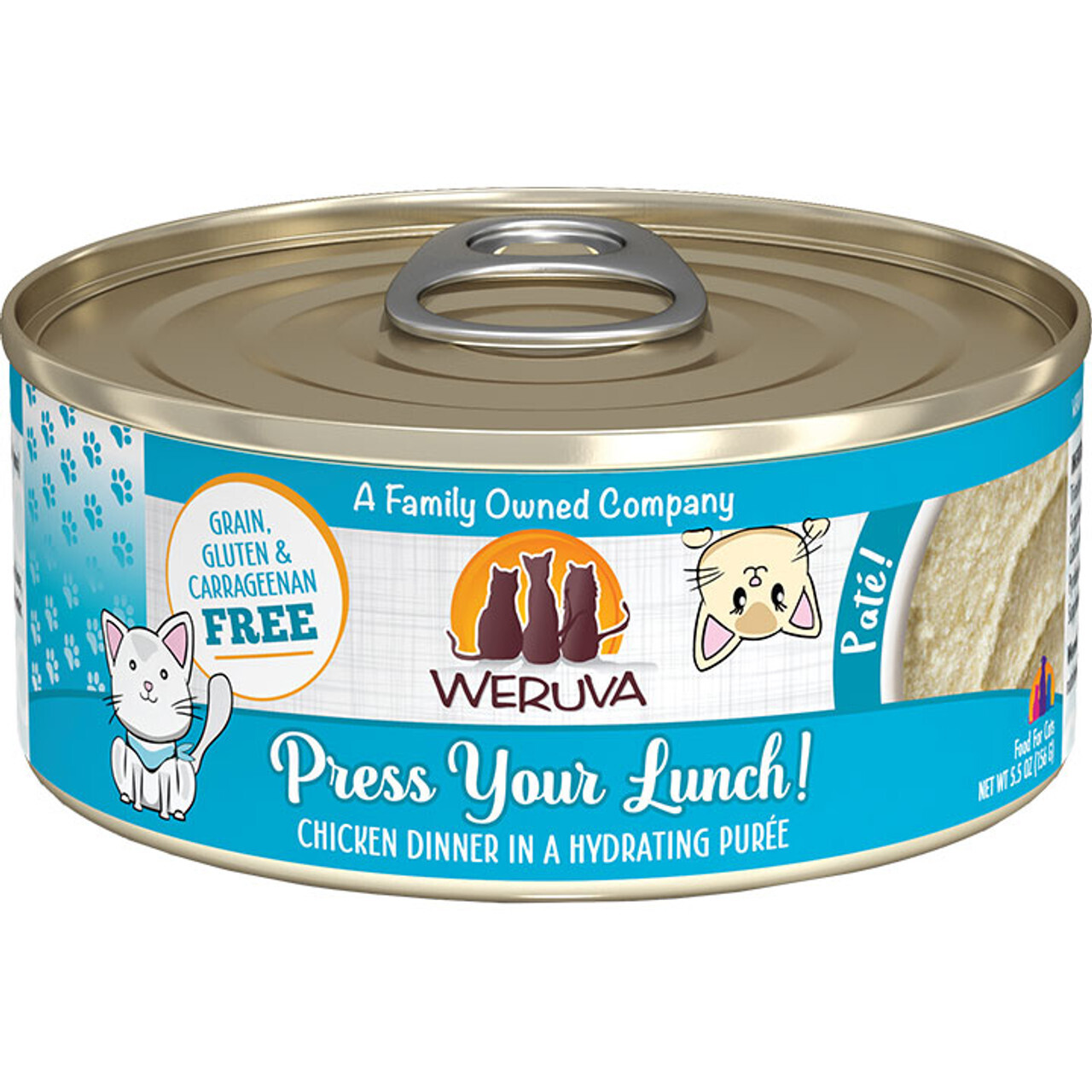 Weruva Press Your Lunch! Cat Wet Food 156g