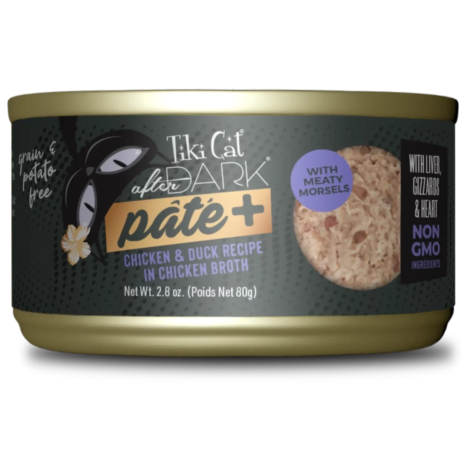 Tiki Cat After Dark Paté Chicken & Duck 80g