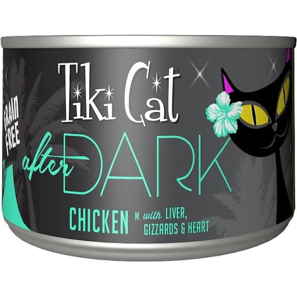 Tiki Cat After Dark Chicken In Broth Wet Cat Food 5.5oz