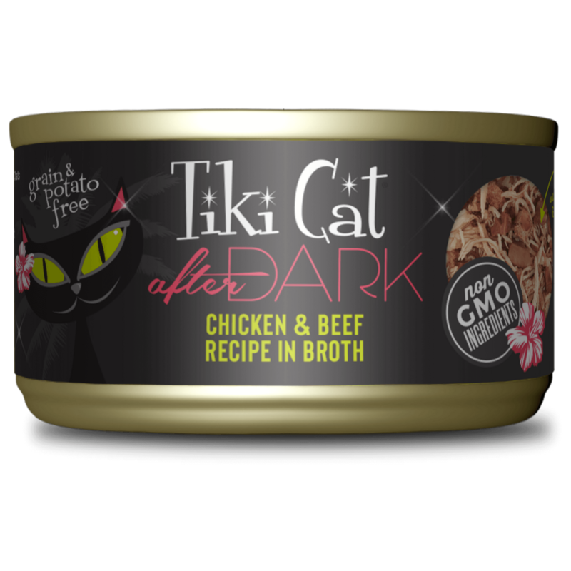 Tiki Cat After Dark Paté Chicken & Beef 80g