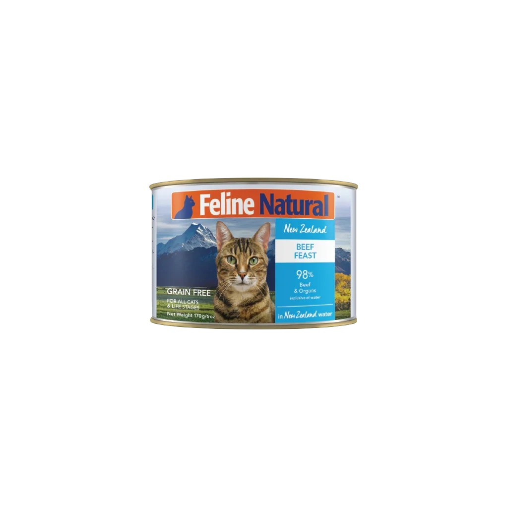 Feline Natural Beef Feast Cat Wet Food 6oz