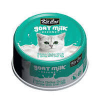 Kit Cat Goat Milk Gourmet Boneless Chicken Shreds & Shrimp Cat Wet Food 70g