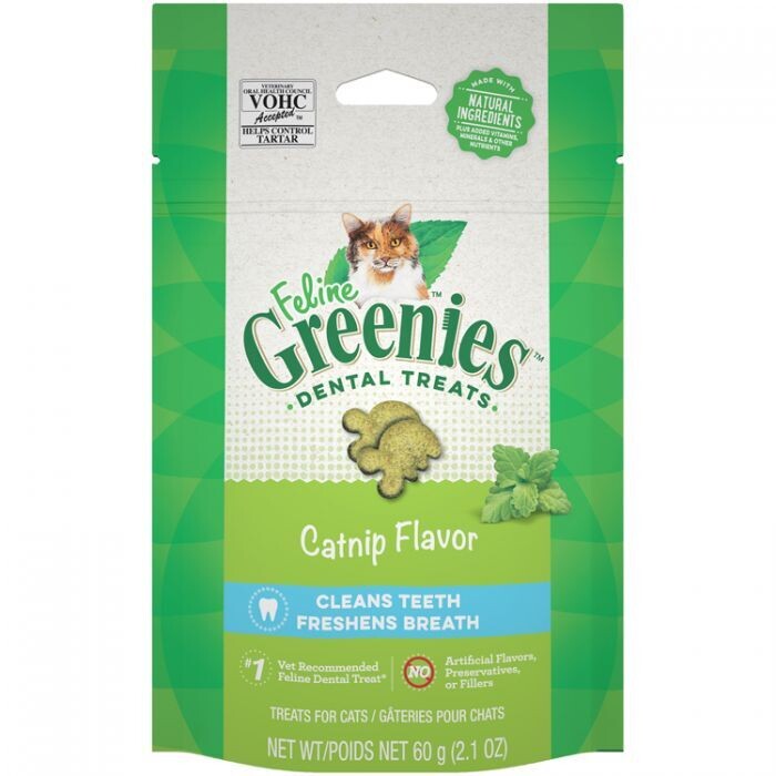Feline Greenies Catnip Flavor Dental Treats  60g