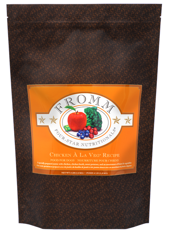 Fromm Cheicken À La Veg 4lb Dog Food Fromm Cheicken À La Veg 4lb Dog Food