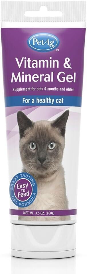 PrtAg Vitamin & Mineral Gel Cat 3.5oz