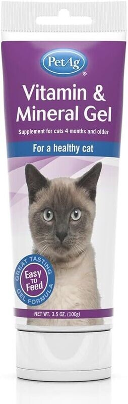 PrtAg Vitamin & Mineral Gel Cat 3.5oz