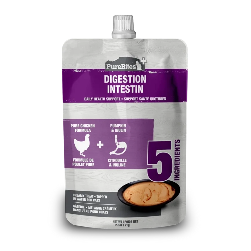 PureBites Squeezable Gut & Digestion For Cats