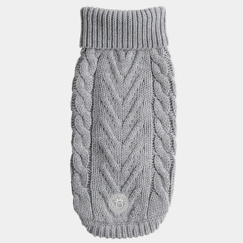GF Pet Chalet Sweater Grey Small Dog
