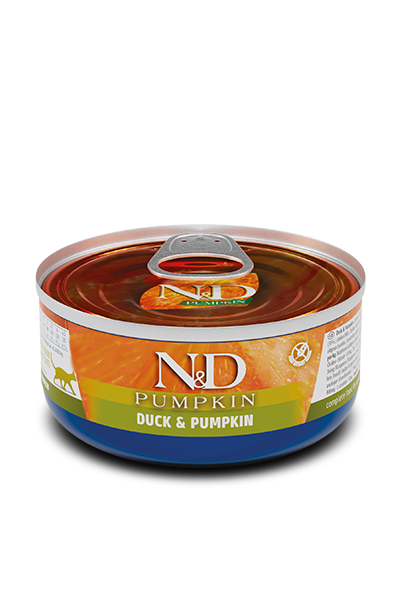 N&D Duck&Pumpkin Wet Cat Food X24