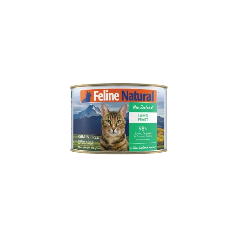 Feline Natural Lamb Feast Cat Wet Food 6oz