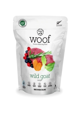 Woof Freeze Dried Dog Food Wild Goat 280g