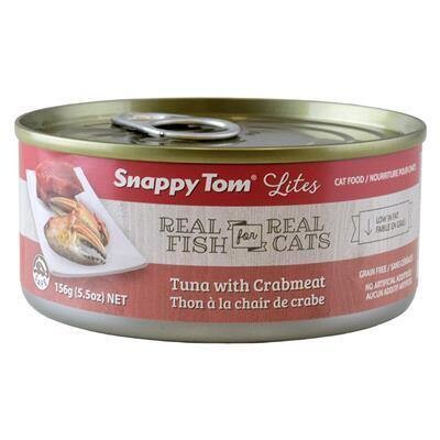 Snappy Tom Lites Tuna With Crabmeat 156g