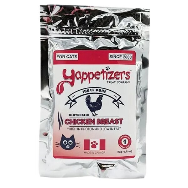 Yappetizers Chicken Breast Cat Treat 20g